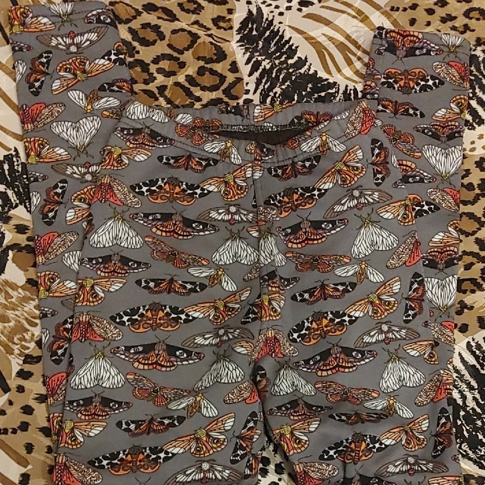 👌Colorful Butterfly Print Leggings Sz XS